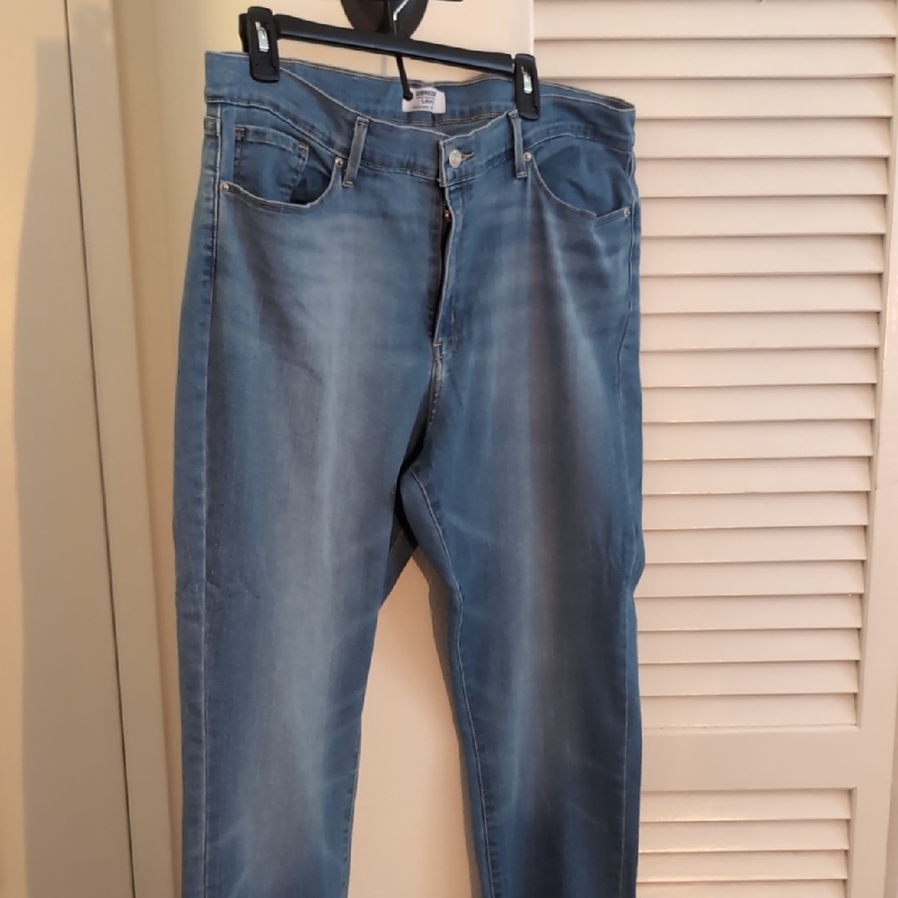Levi's Denizen High-Rise Straight Light Blue Jeans